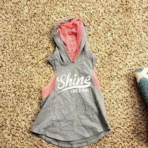 Kids hooded tank top